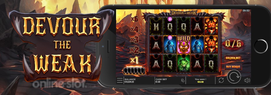 devour the weak mobile slot
