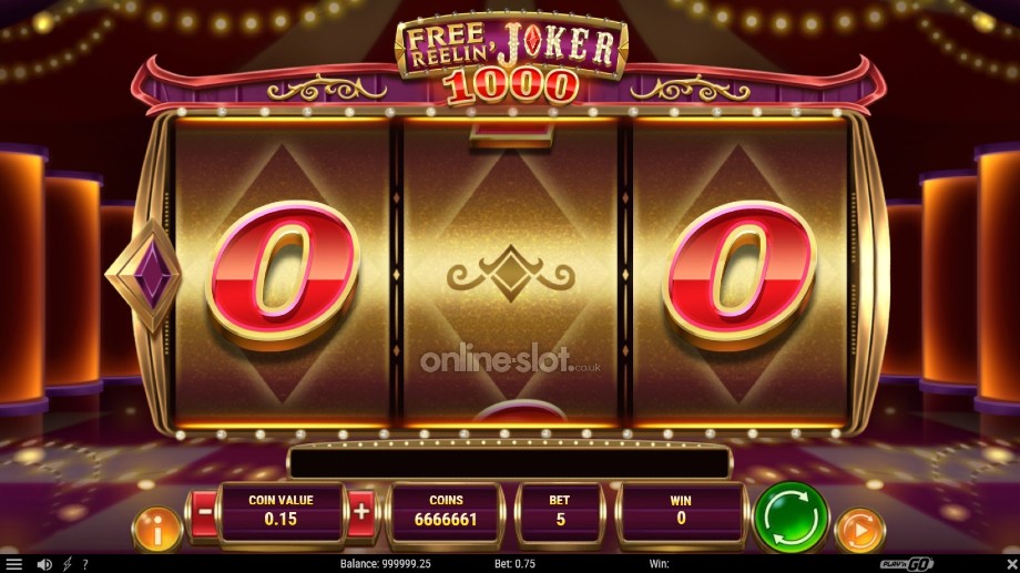 free reelin joker 1000 slot base game