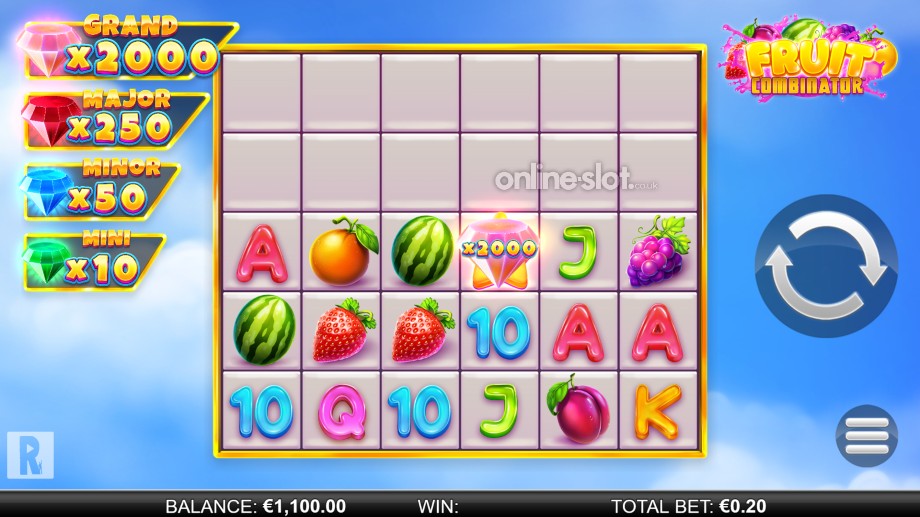 fruit combinator slot base game