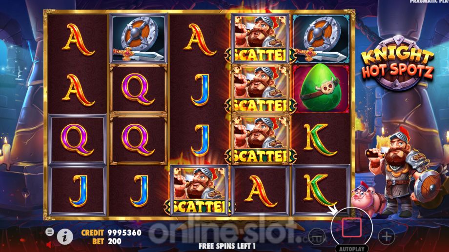 knight hot spotz slot free spins