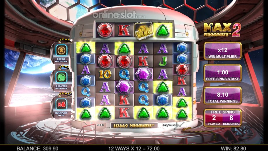 max megaways 2 slot enhanced free spins feature