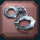 mega heist slot handcuffs symbol