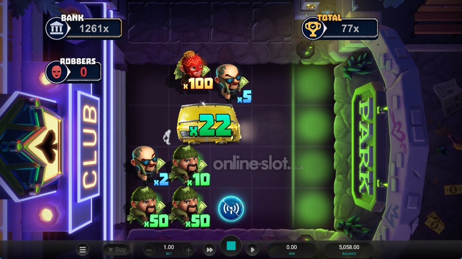 mega heist slot mega heist bonus feature
