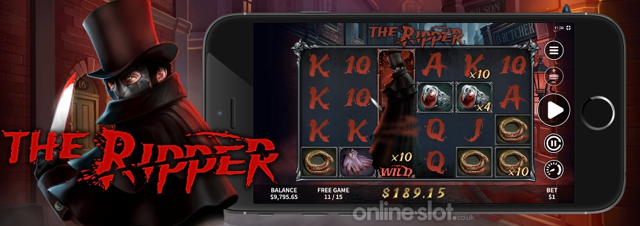 the ripper mobile slot