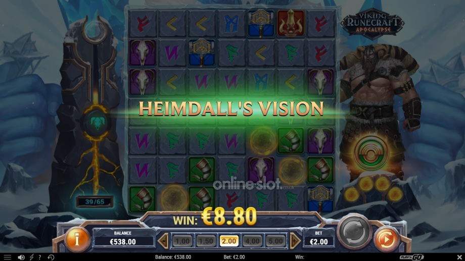 viking runecraft apocalypse slot heidmalls vision feature