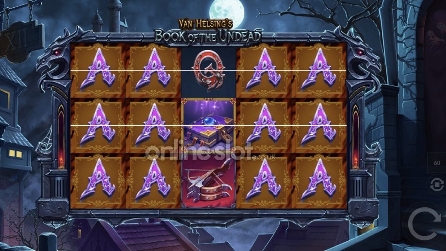 Van Helsings Book of the Undead slot Free Spins feature
