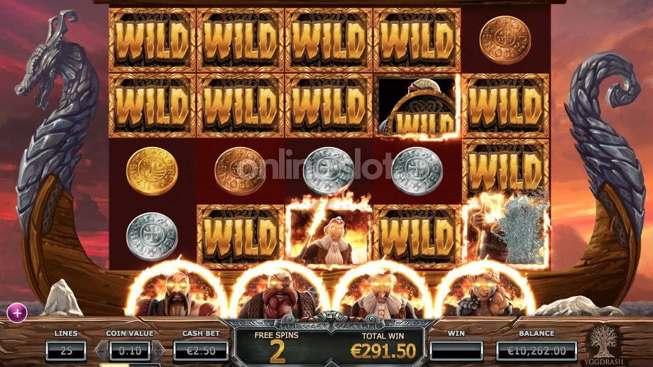 Vikings Go Berzerk slot Ragnarok Free Spins feature