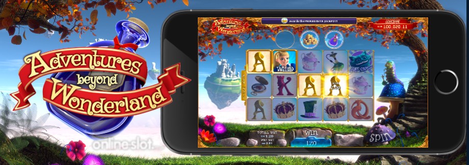 adventures beyond wonderland mobile slot