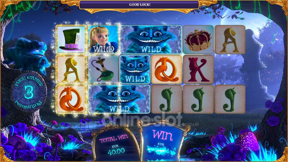 adventures beyond wonderland slot free spins