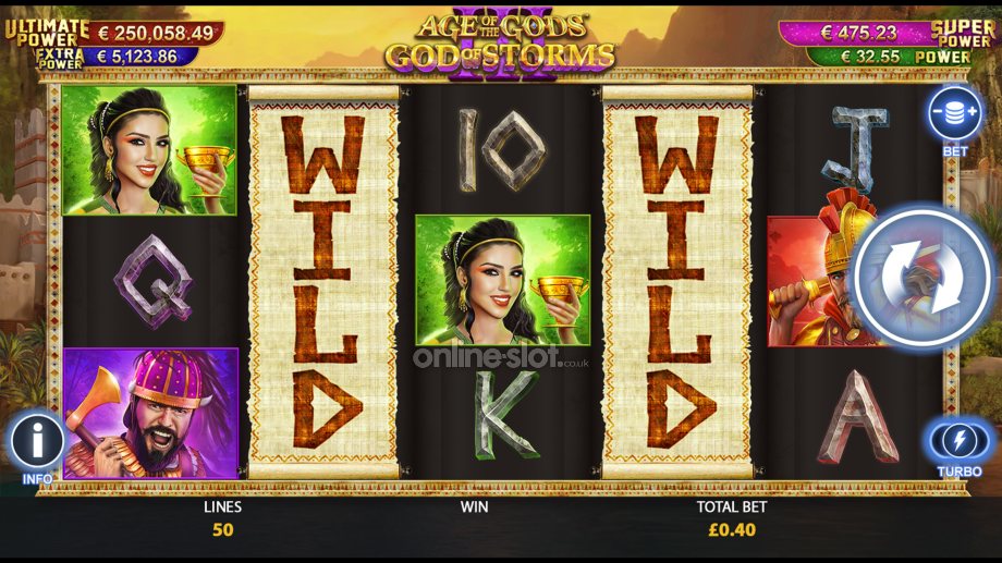 age of the gods god of storms 3 slot storm of riches feature