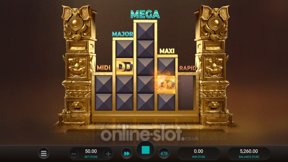 cluster tumble dream drop slot jackpot feature