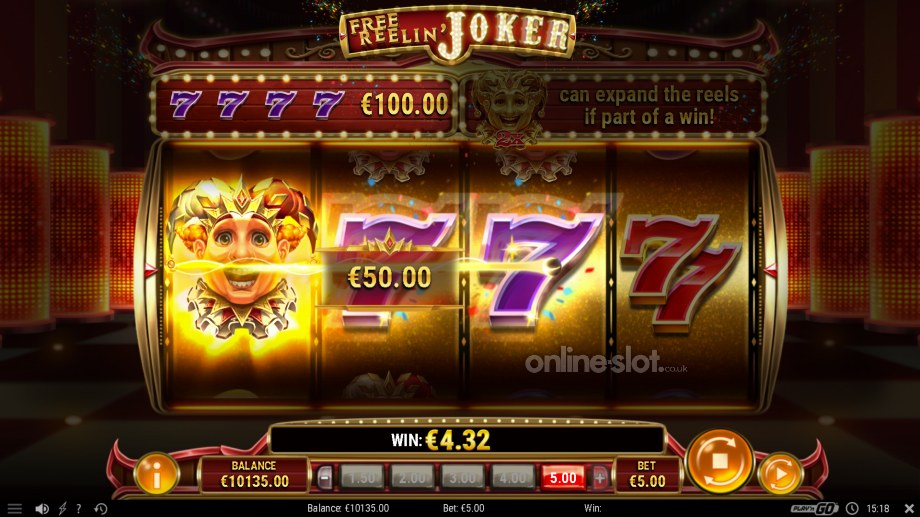 free reelin joker slot free reeling fun feature