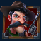 heist for the golden nuggets slot male character 3 symbol