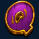 heist for the golden nuggets slot q symbol
