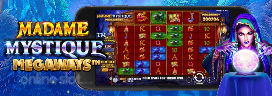 madame mystique megaways mobile slot