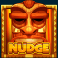 mighty masks slot nudge wild symbol