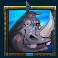 mighty masks slot rhino symbol