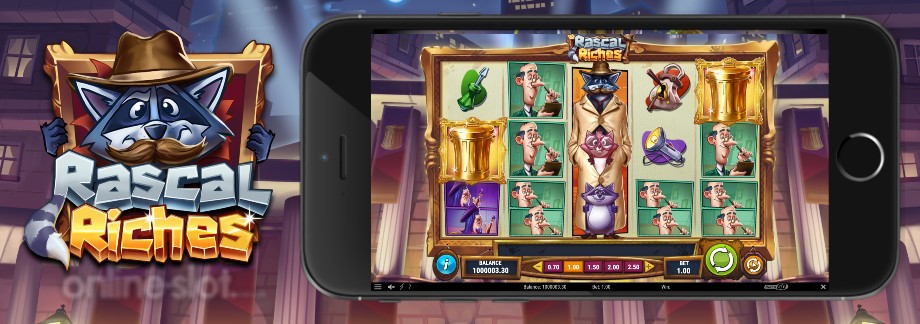 rascal riches slot base game