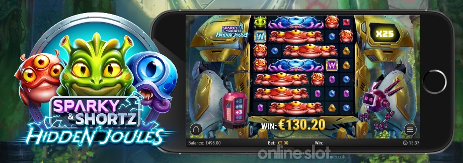 sparky and shortz hidden joules mobile slot