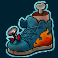 taco fury xxxtreme slot feet filled shoe symbol