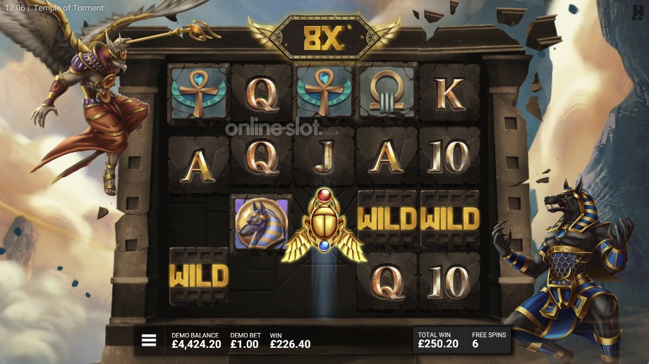 temple of torment slot reign of ra bonus feature