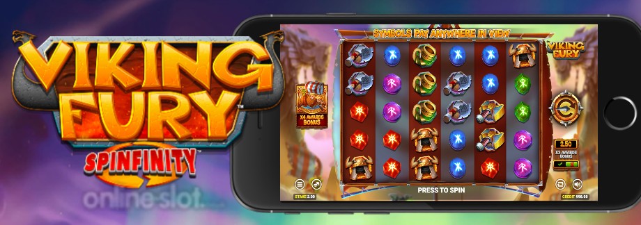 viking fury spinfinity mobile slot