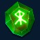 viking fury spinfinity slot green rune symbol