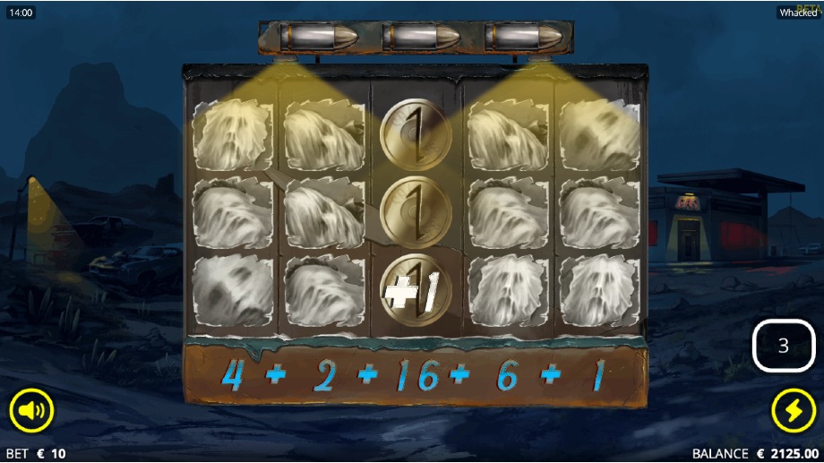 whacked slot whacked spins feature