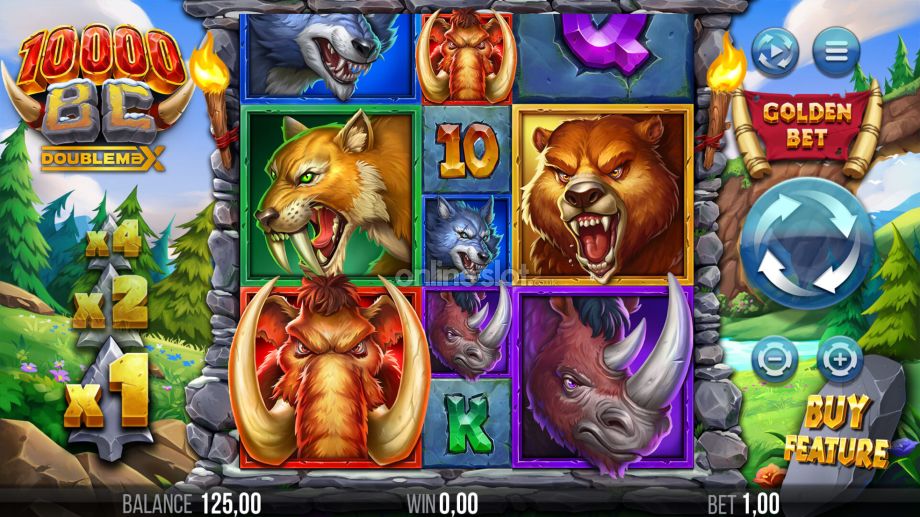 10000 bc doublemax slot base game