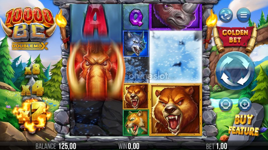10000 bc doublemax slot doublemax feature