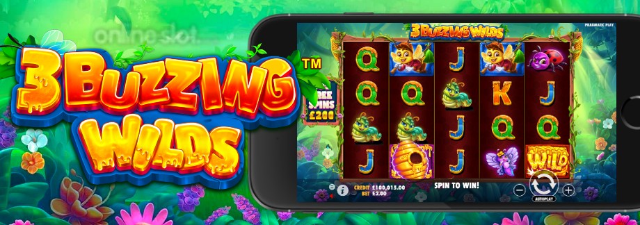 3 buzzing wilds mobile slot