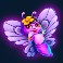 3 buzzing wilds slot butterfly symbol