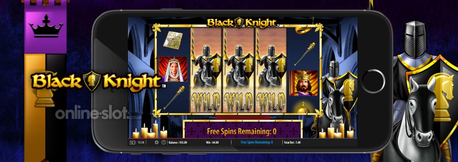black knight mobile slot
