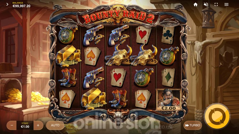 bounty raid 2 slot base game