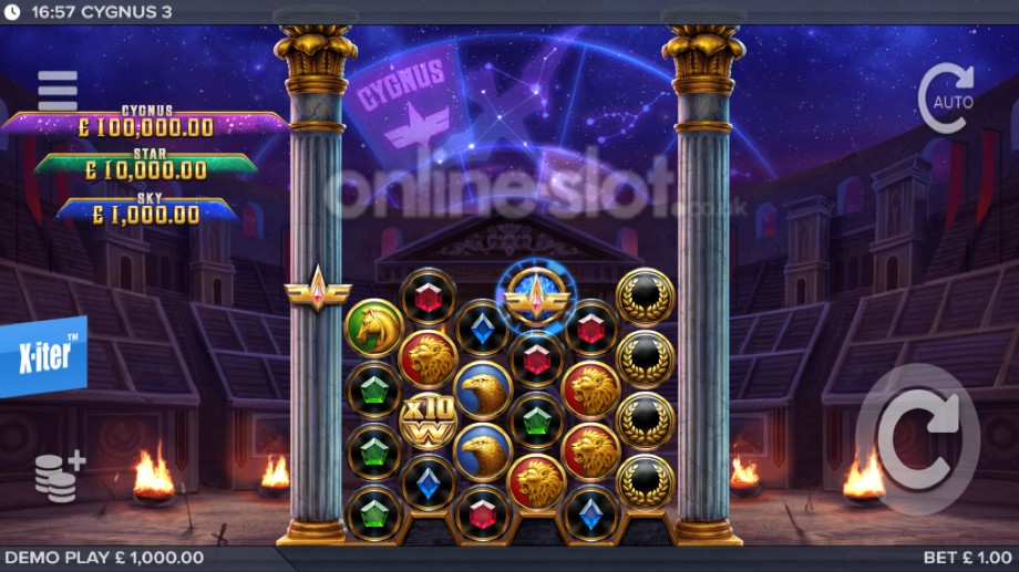 cygnus 3 slot base game