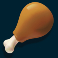 freds food truck slot chicken drumstick symbol