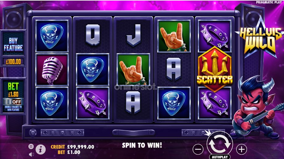 hellvis wild slot base game
