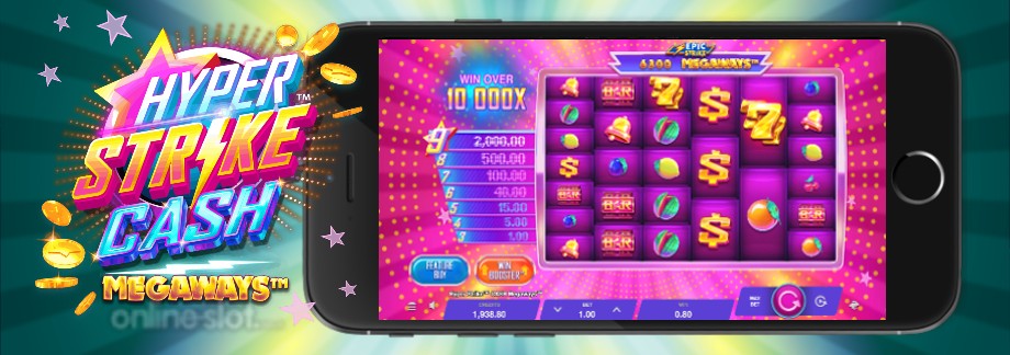 hyper strike cash megaways mobile slot