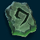 merlin journey of flame slot green rune stone symbol