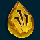 merlin journey of flame slot yellow rune stone symbol