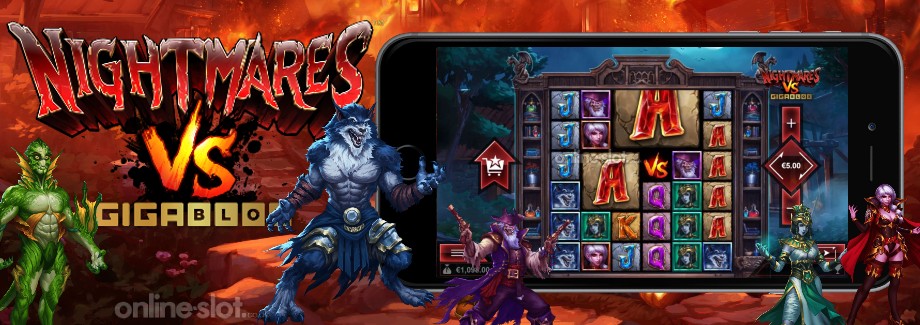 nightmares vs gigablox mobile slot