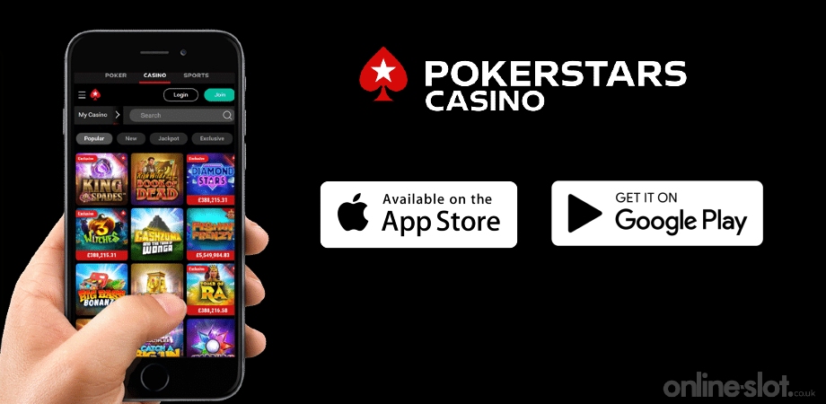 pokerstars casino mobile apps