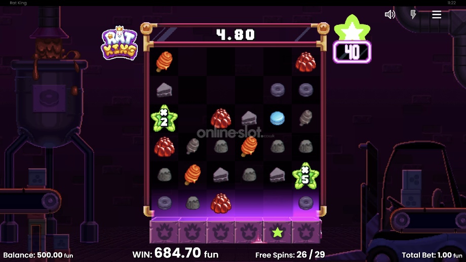 rat king slot free spins feature