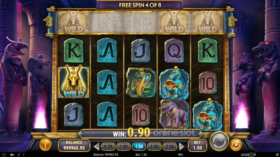 scroll of seth slot free spins