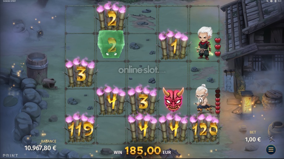 shinobi spirit slot shinobi bonus feature