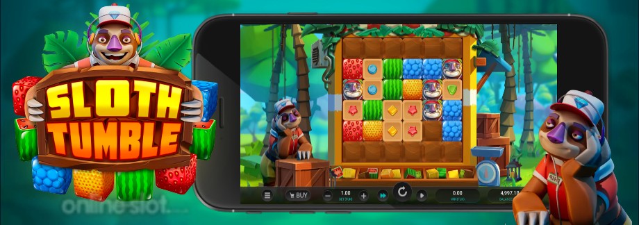 sloth tumble mobile slot