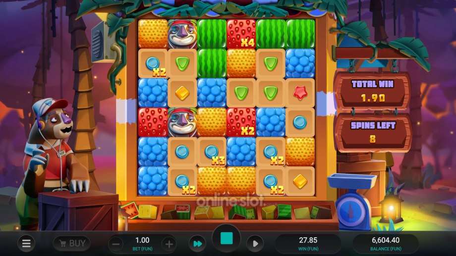 sloth tumble mobile slot