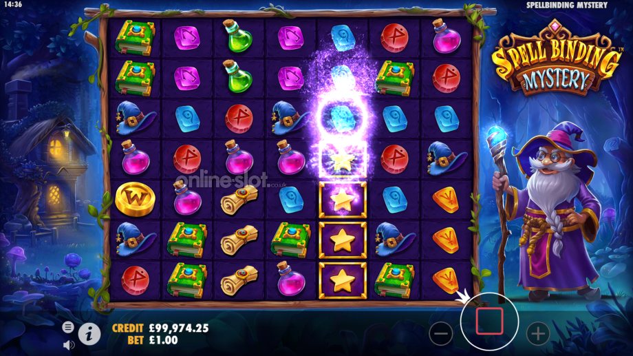 spellbinding mystery slot mystery feature