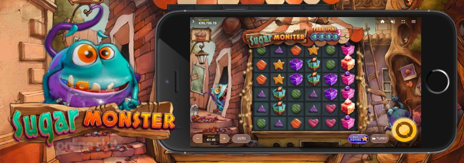 sugar monster mobile slot