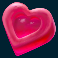 sweet candy cash megaways slot heart symbol